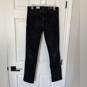 Gap straight leg black jeans